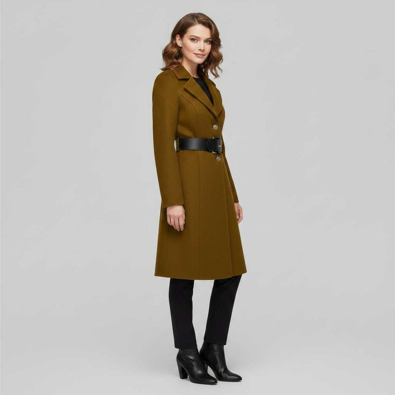 Elegant Women's Button Coat | Stylish Outerwear