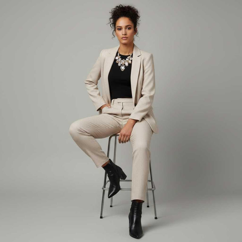 Bianca Trousers | Elegant Women's Trousers in Black