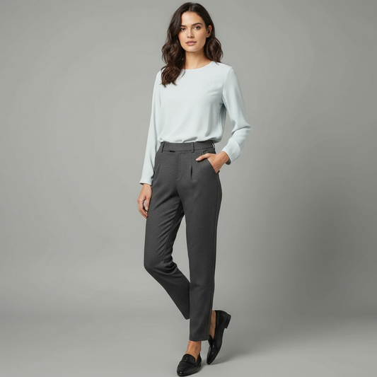 Bianca Trousers | Elegant Women's Trousers in Black