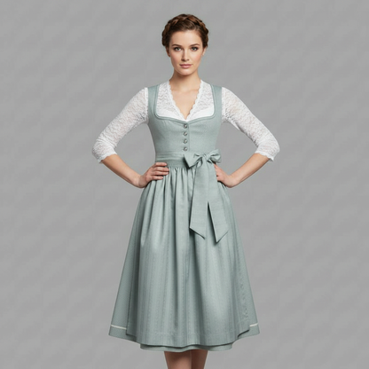 Elegant Dirndl Dress | Women's Oktoberfest Costume