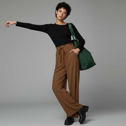 Chic Comfort | Women's Trousers for Leisure and Style