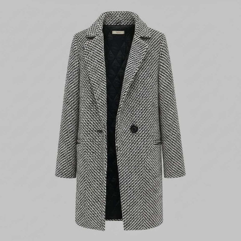 Elegant Long Wool Coat | Women's Winter Coats