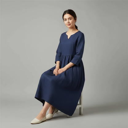 Isabel | Women's Plus Size Elegant Summer Dress