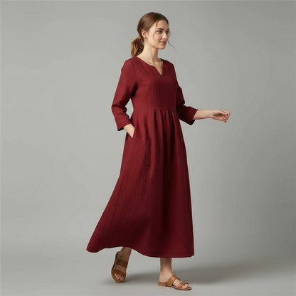 Isabel | Women's Plus Size Elegant Summer Dress