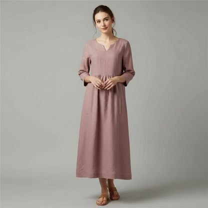 Isabel | Women's Plus Size Elegant Summer Dress
