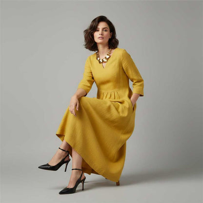 Isabel | Women's Plus Size Elegant Summer Dress