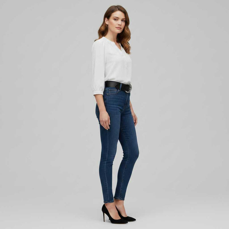 Silk Patchwork Women's Blouse | Versatile Summer Top