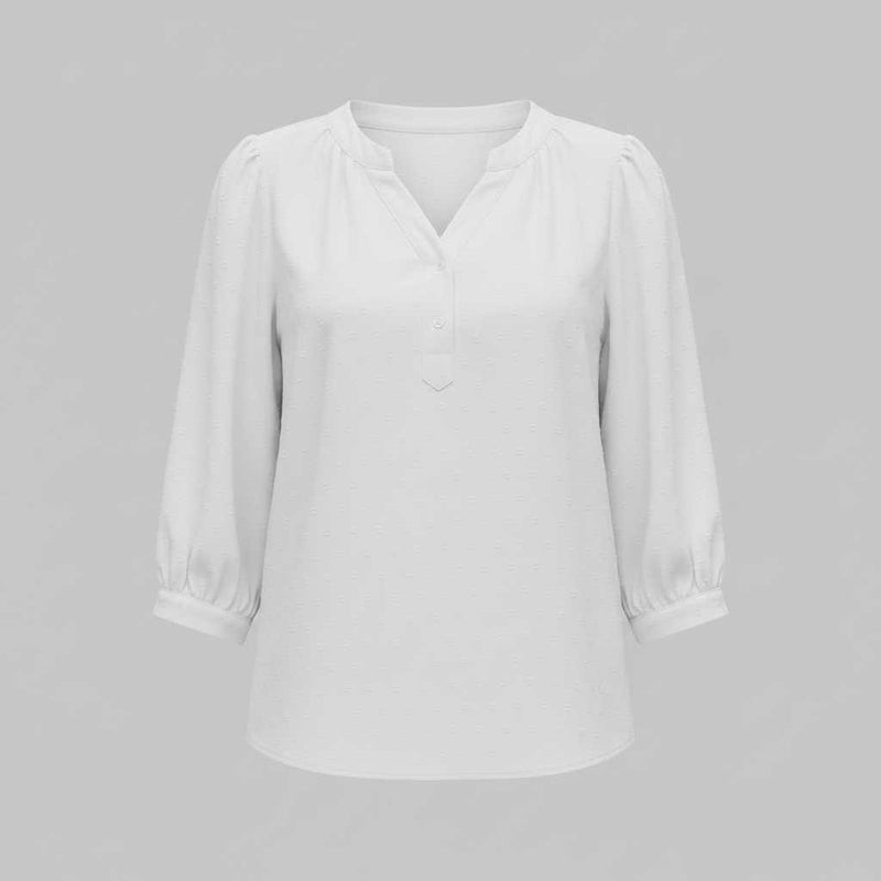Silk Patchwork Women's Blouse | Versatile Summer Top