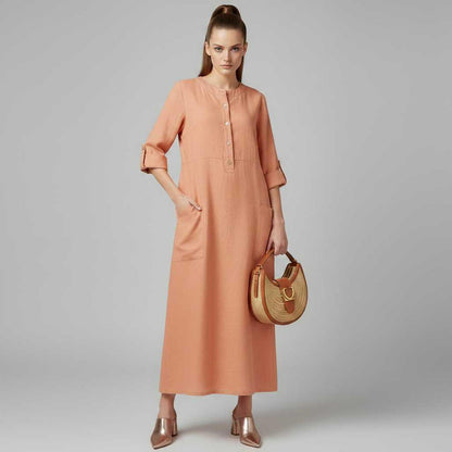 Tina | Women's Plus Size Leisure Dress for Summer
