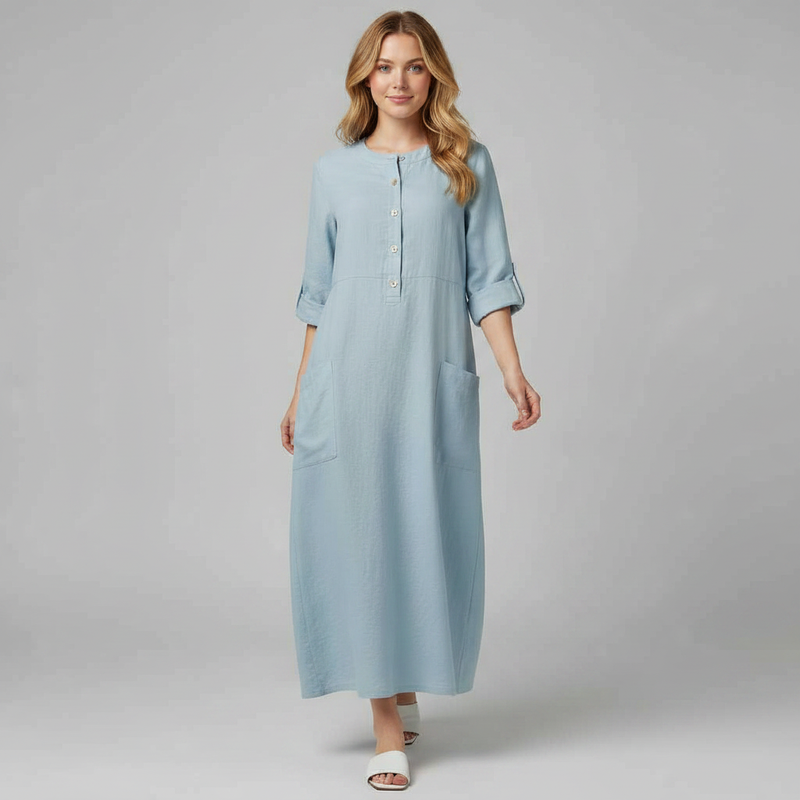 Tina | Women's Plus Size Leisure Dress for Summer