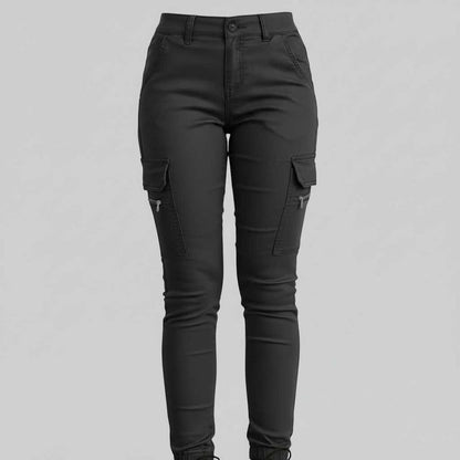 Urban Cargo Pants | Women's Trousers with Elastic Waistband